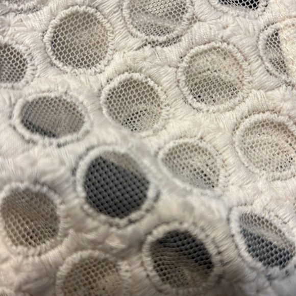 Anthropologie Sunday in Brooklyn Lace off white top size Medium - Picture 10 of 11